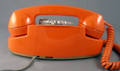 701- Orange Princess Phone