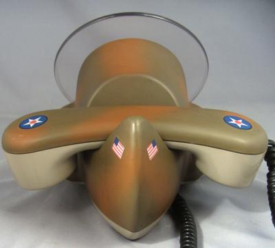 Alexander Graham Plane Camoflagued telephone