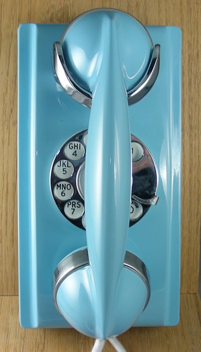 Western Electric 354 - Aqua - Chrome Trim