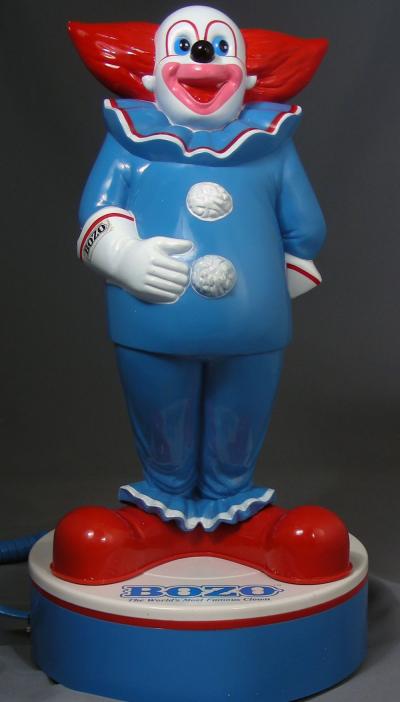 World Famous Bozo the Clown Novelty Phone