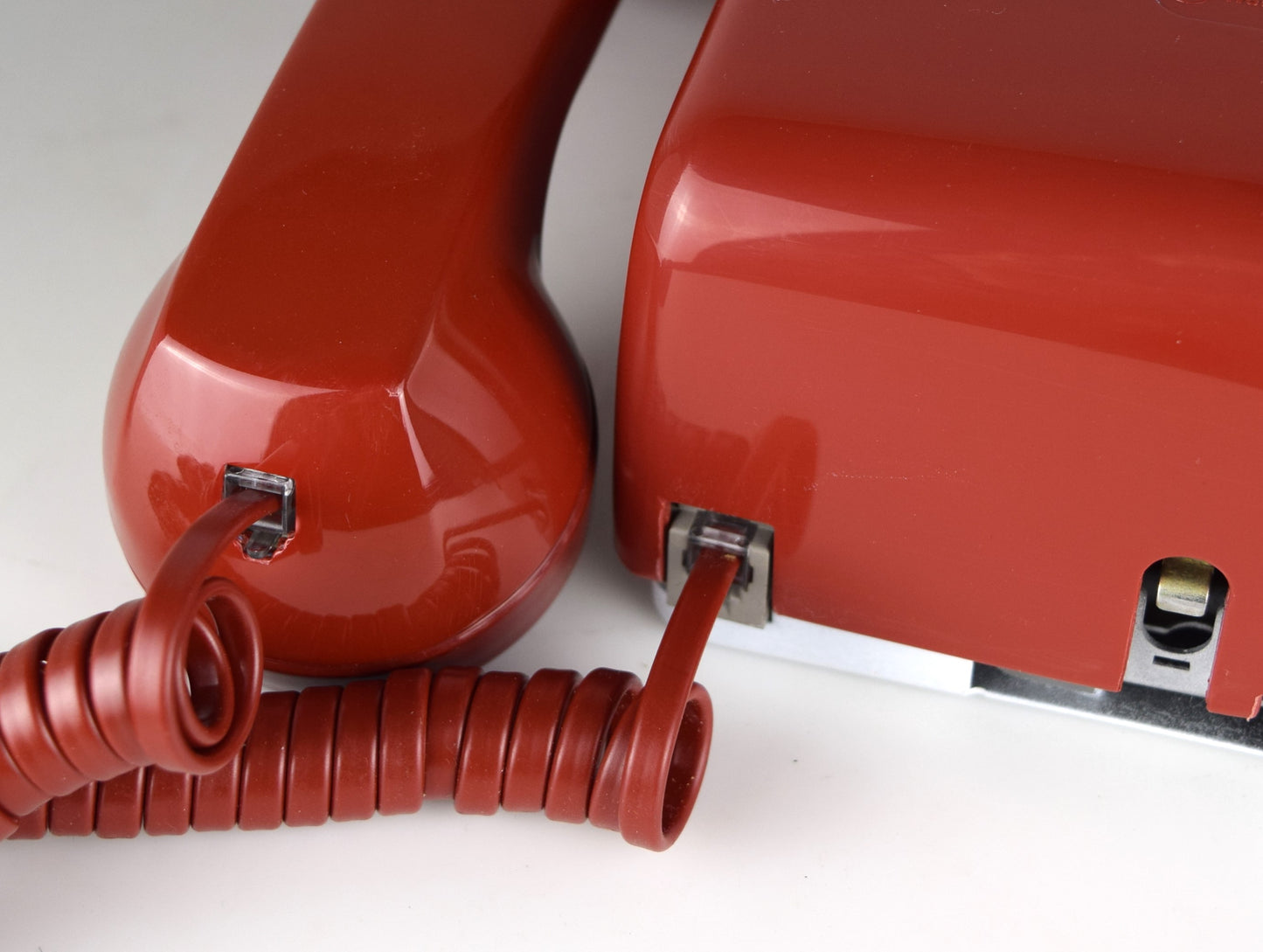 Red 554 Wall Telephone - Fully Restored and Functional