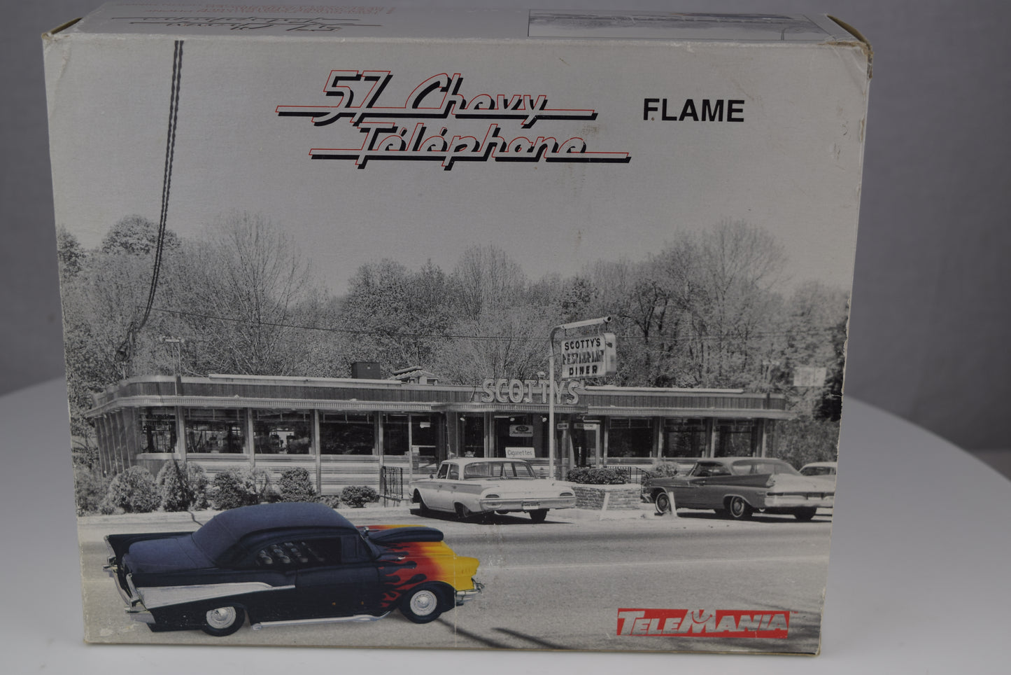 57 Chevy Novelty Phone with Flame Detailing