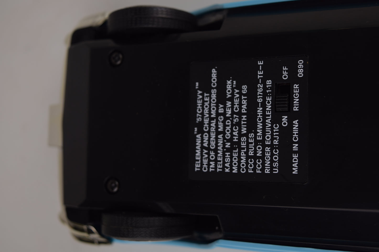 Blue 57 Chevy Novelty Phone
