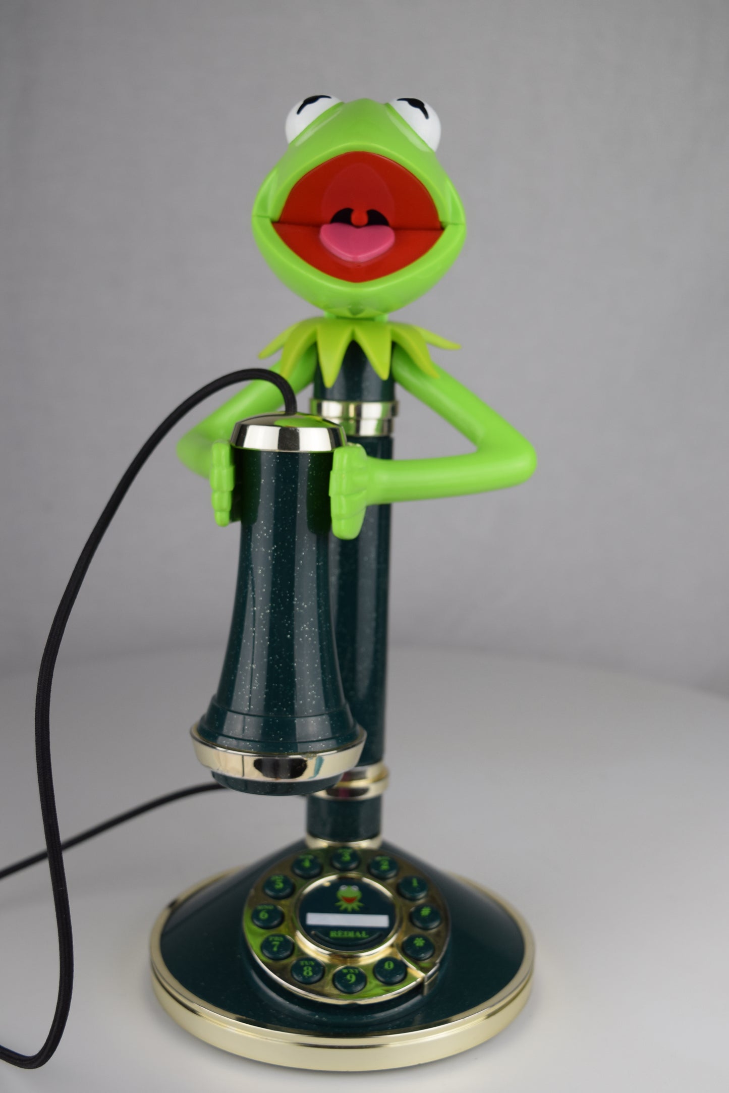 Kermit the Frog Candlestick Novelty Phone