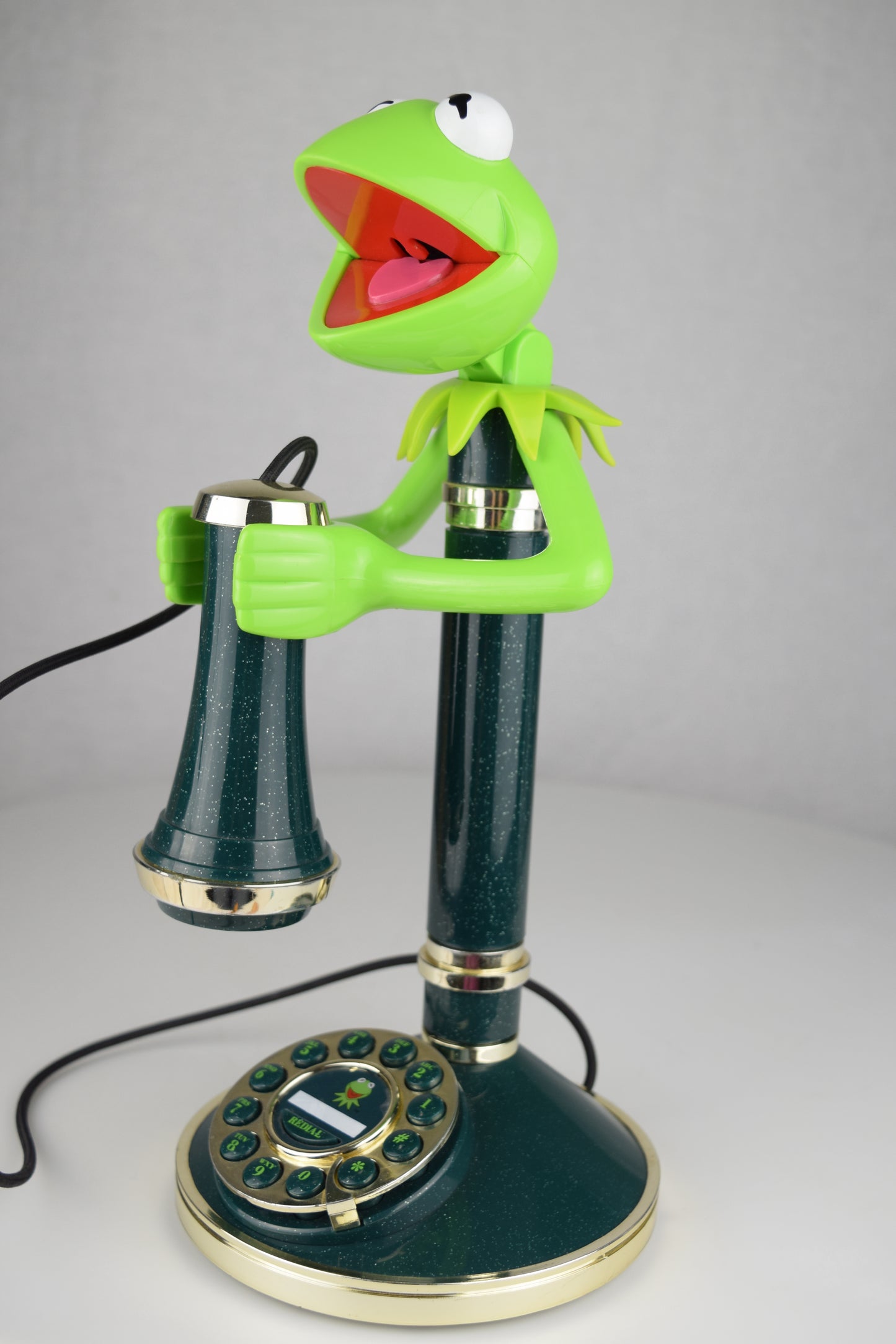 Kermit the Frog Candlestick Novelty Phone