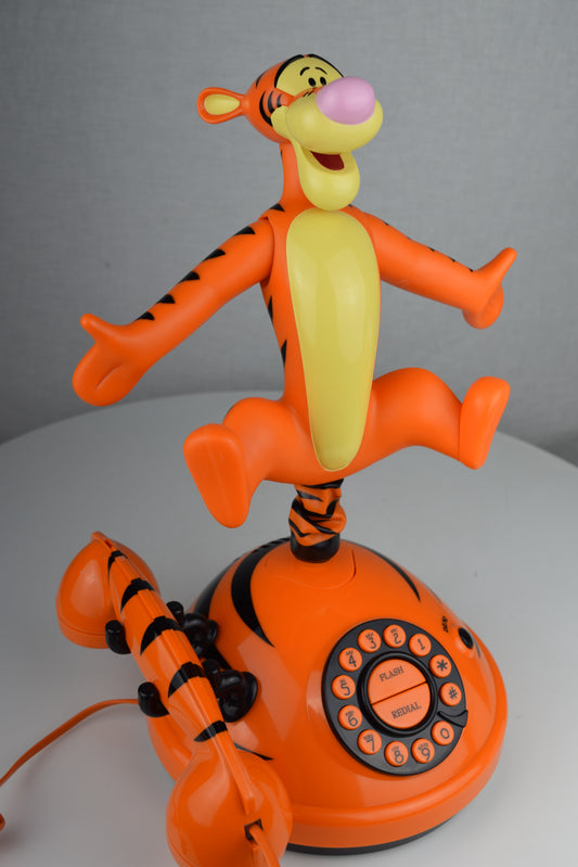 Animated Tigger Phone - Bounces and Talks