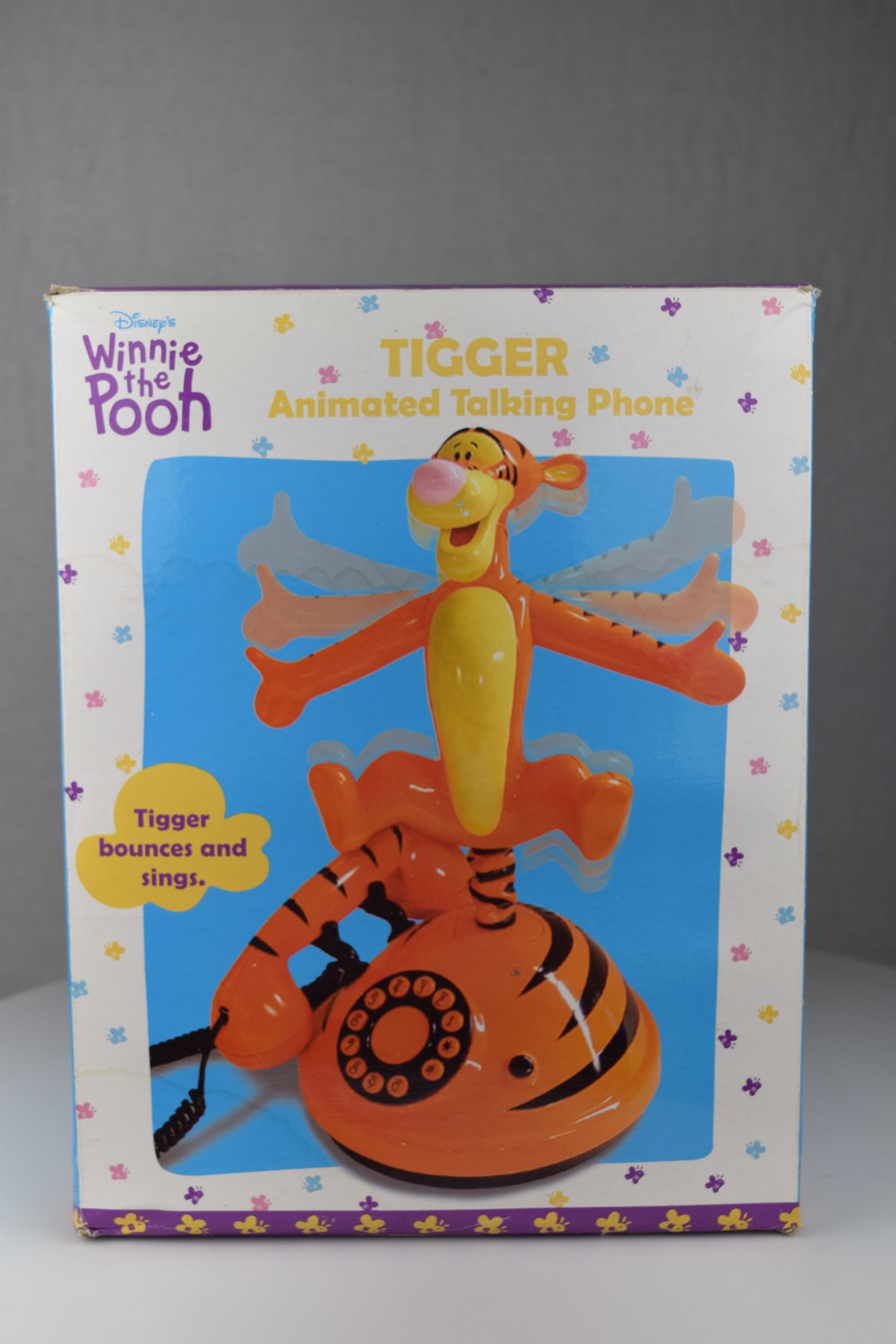Animated Tigger Phone - Bounces and Talks