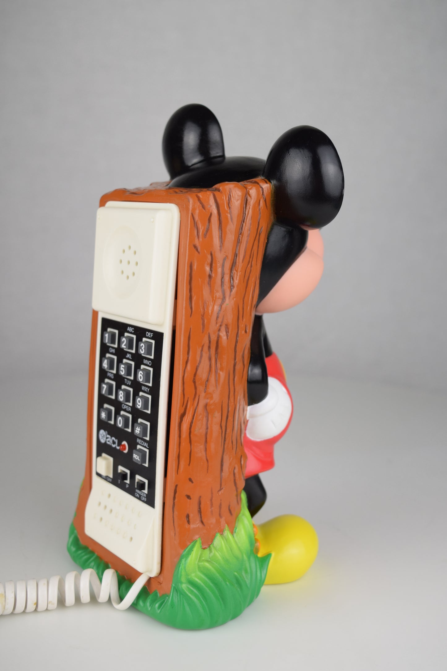 Mickey Mouse with Tree Stump Telephone