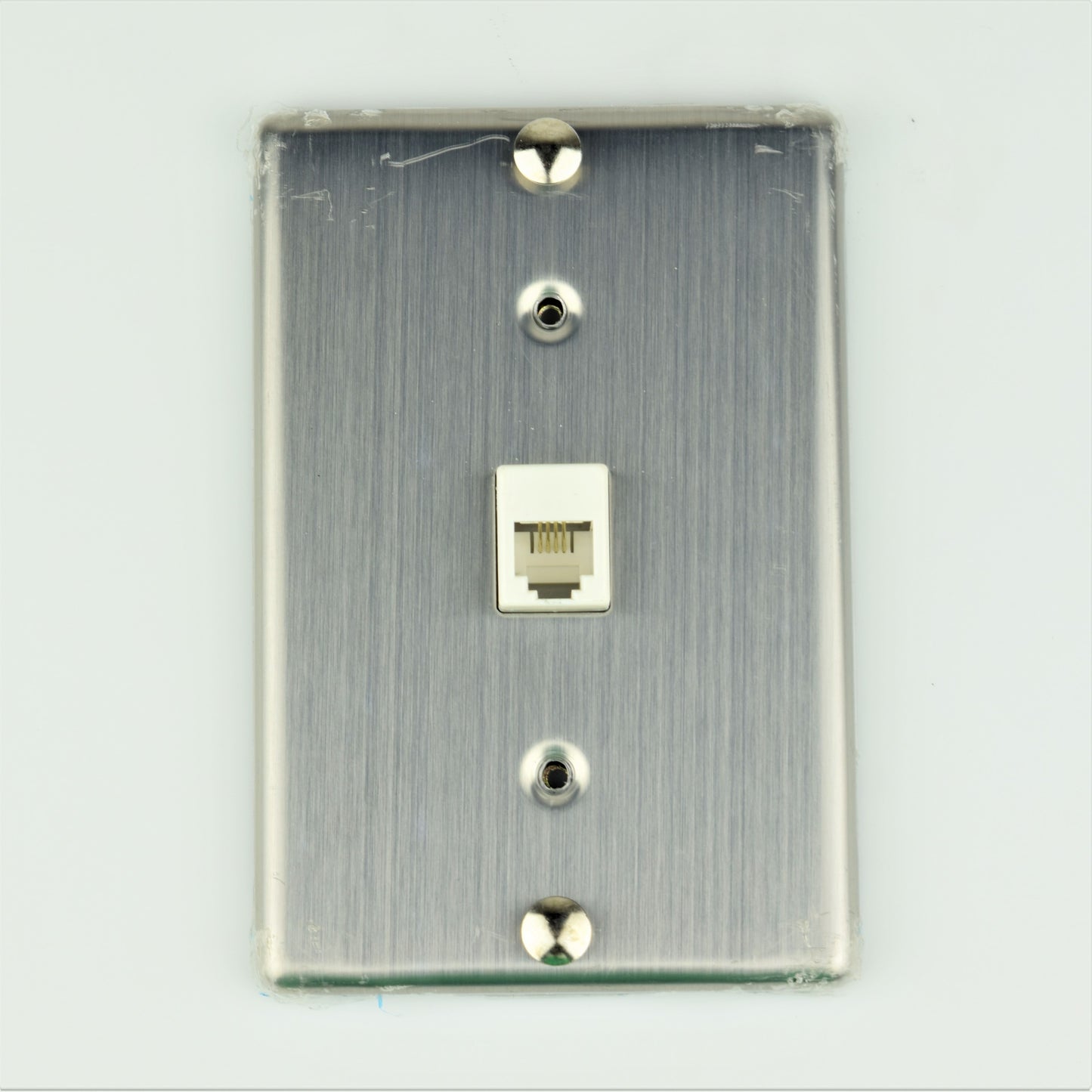 Wall Mountable Modular Wall Jack - Metal