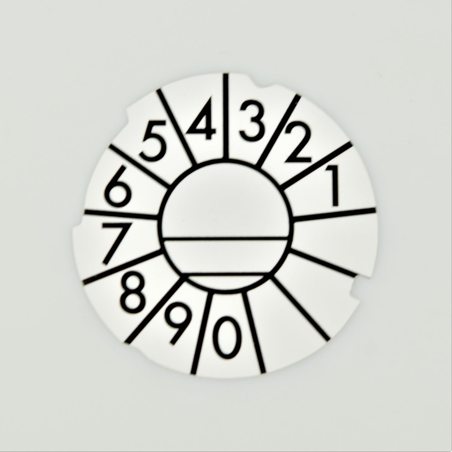 Automatic Electric Dial Card Kit - Chrome