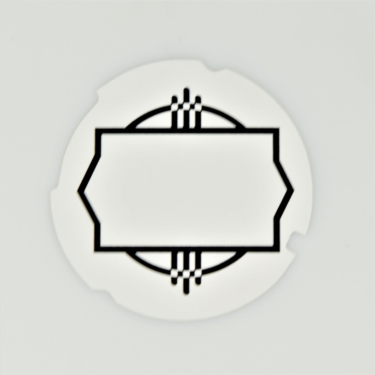 Automatic Electric Dial Card - White