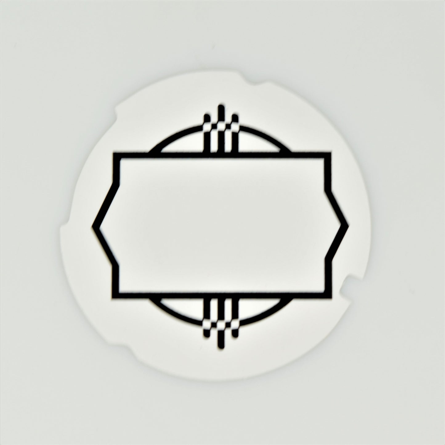 Automatic Electric Dial Card - White