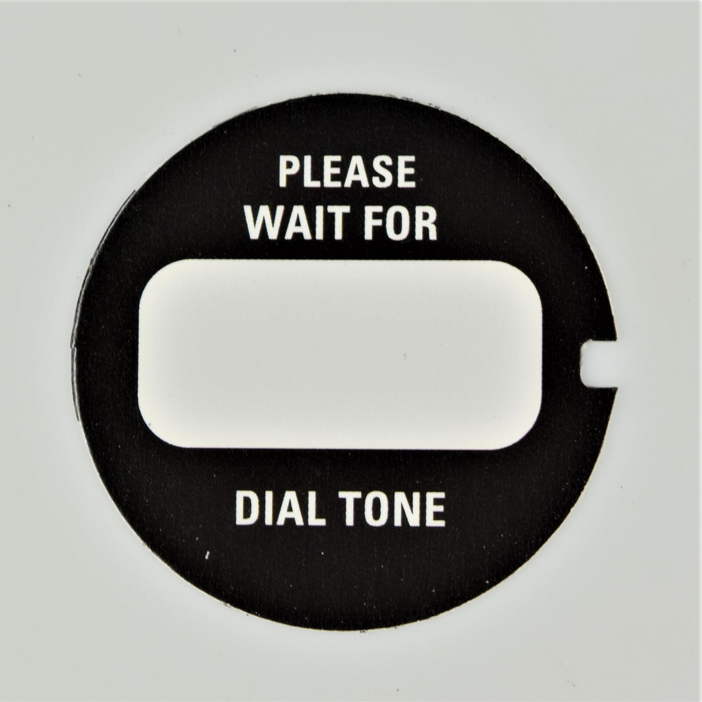 Western Electric Dial Card Kit - Black