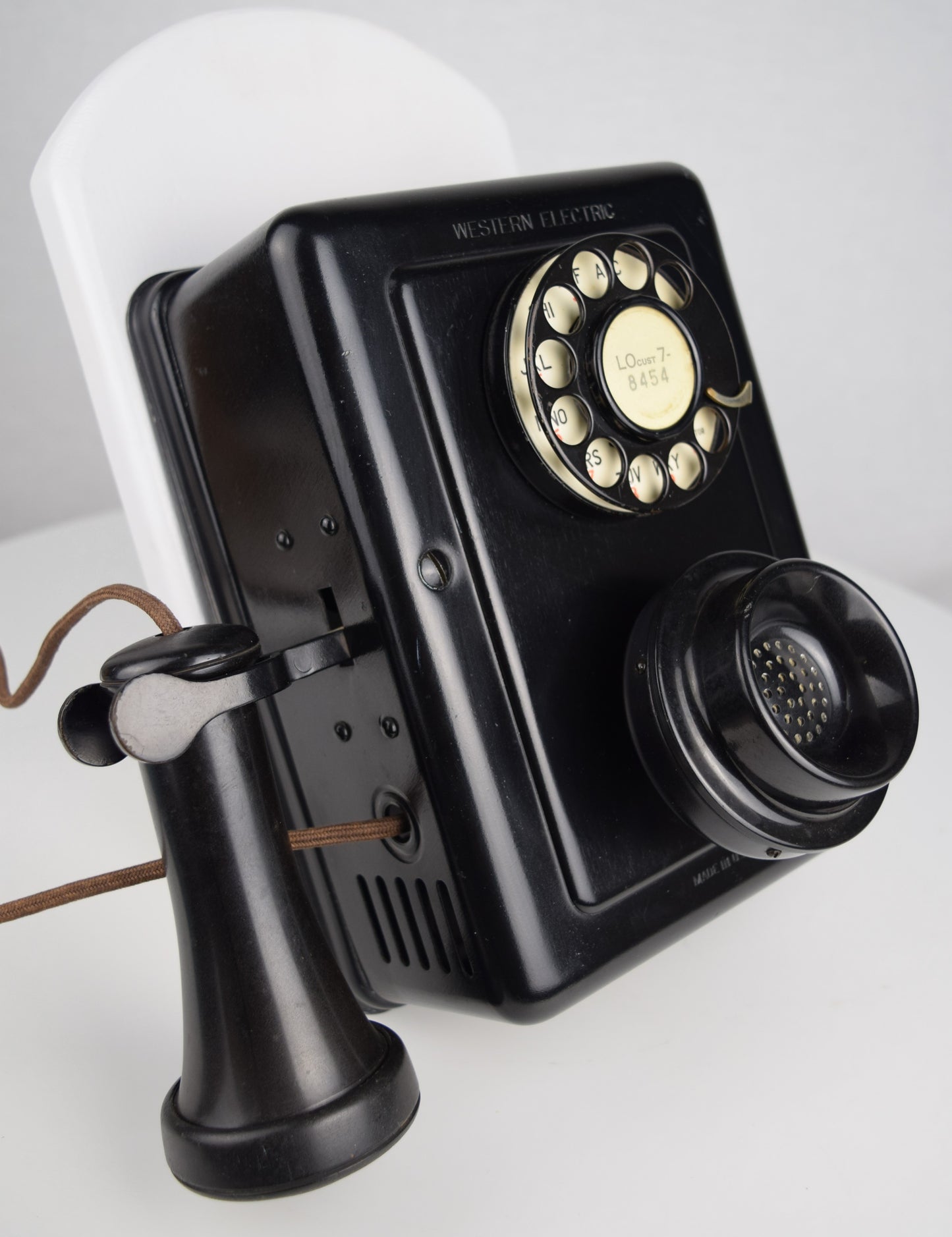 Western Electric 653 - Black Wall Phone