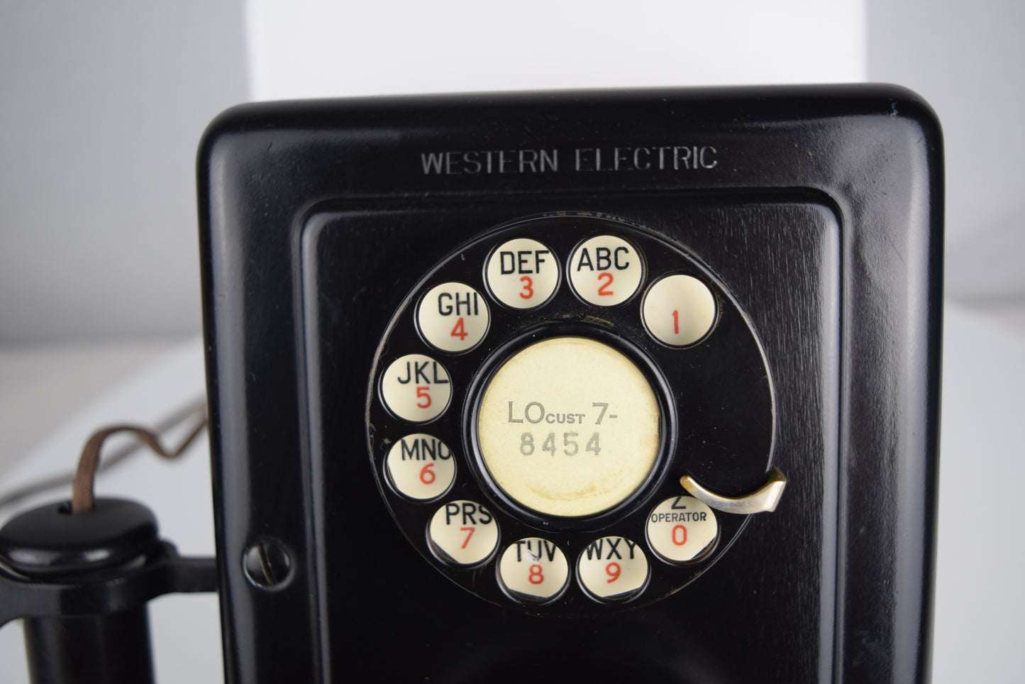 Western Electric 653 - Black Wall Phone