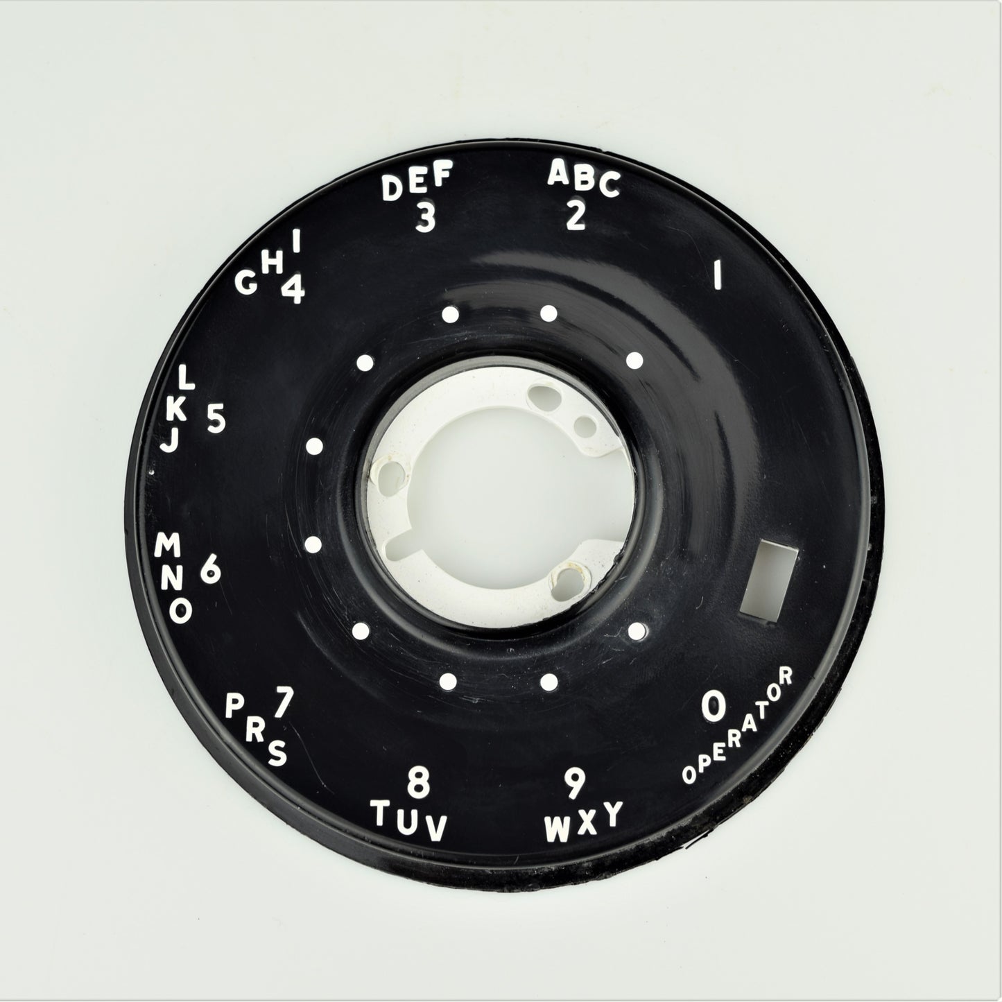 Western Electric 500 Series Dial Faceplate - Black