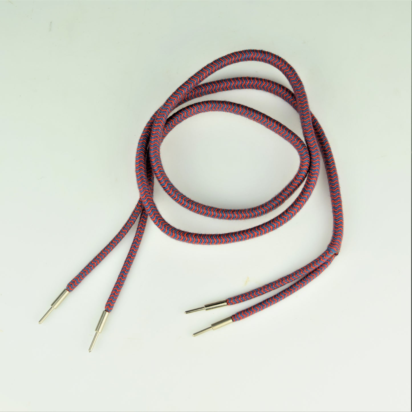 Cloth Covered Coffin Receiver Cord - Pin-Pin - Red/Blue