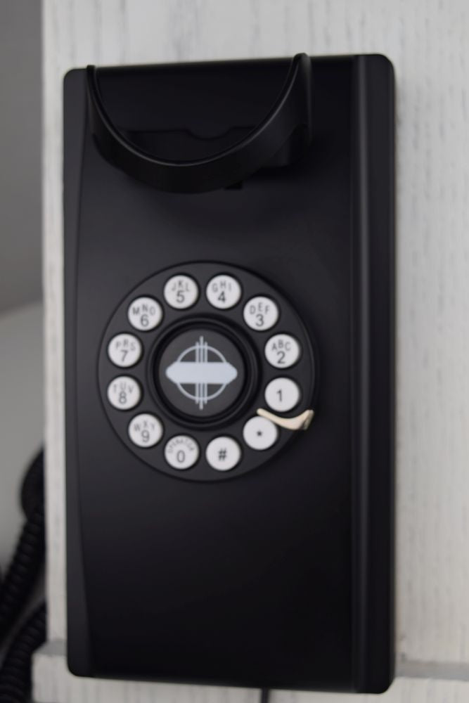 Crosley 352 Wallphone - Black