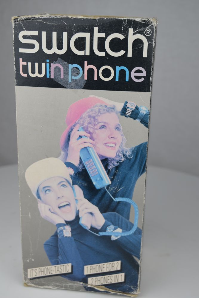 Swatch Twin Phone - Green and Pink