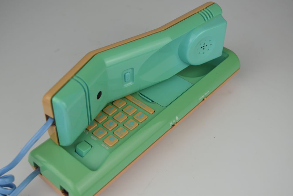 Swatch Twin Phone - Green and Pink