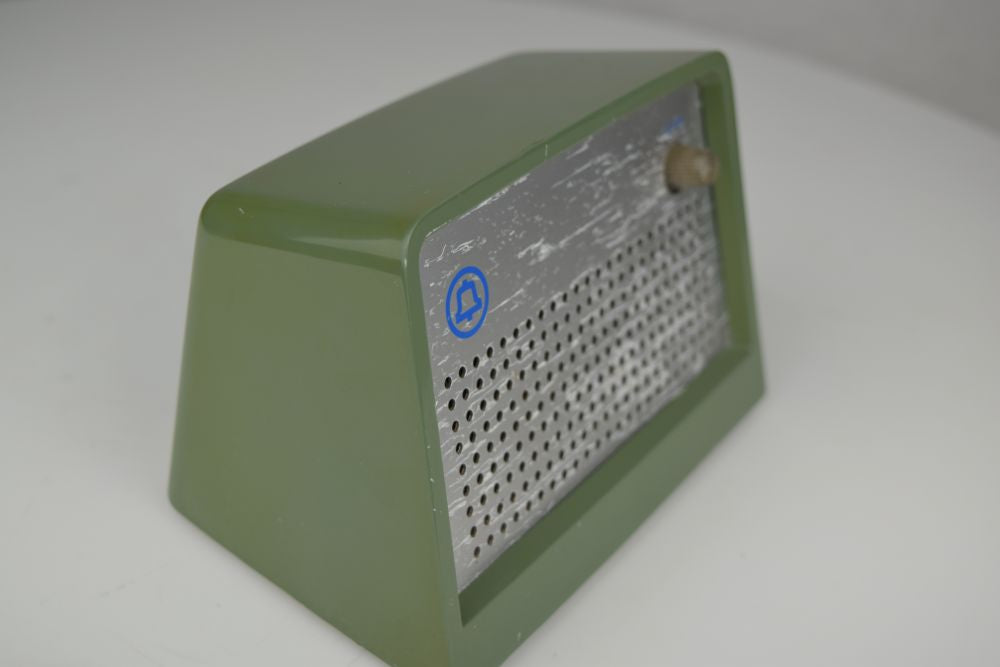 Vintage Western Electric Phone Speaker - Green