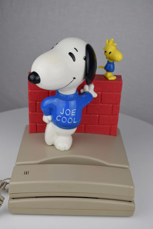 Joe Cool Snoopy and Woodstock Novelty Phone