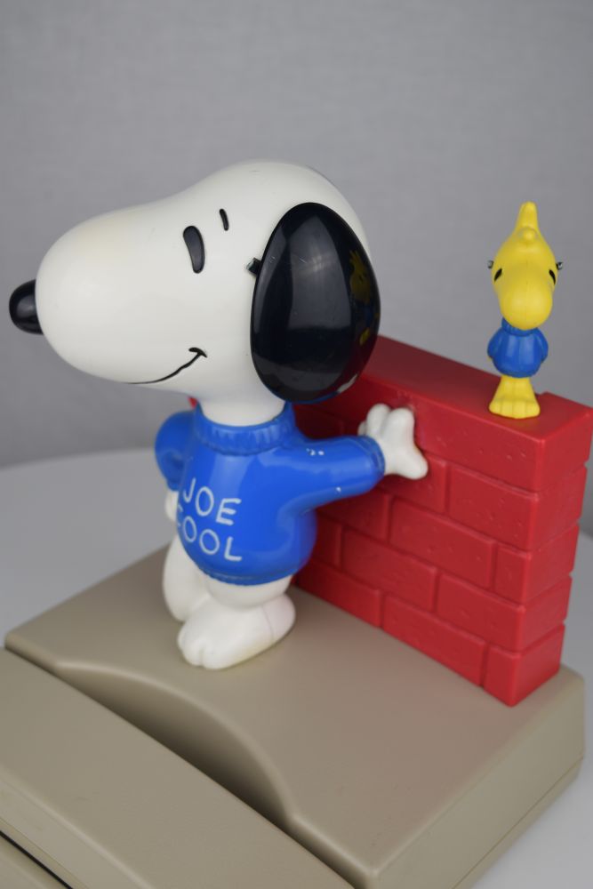 Joe Cool Snoopy and Woodstock Novelty Phone