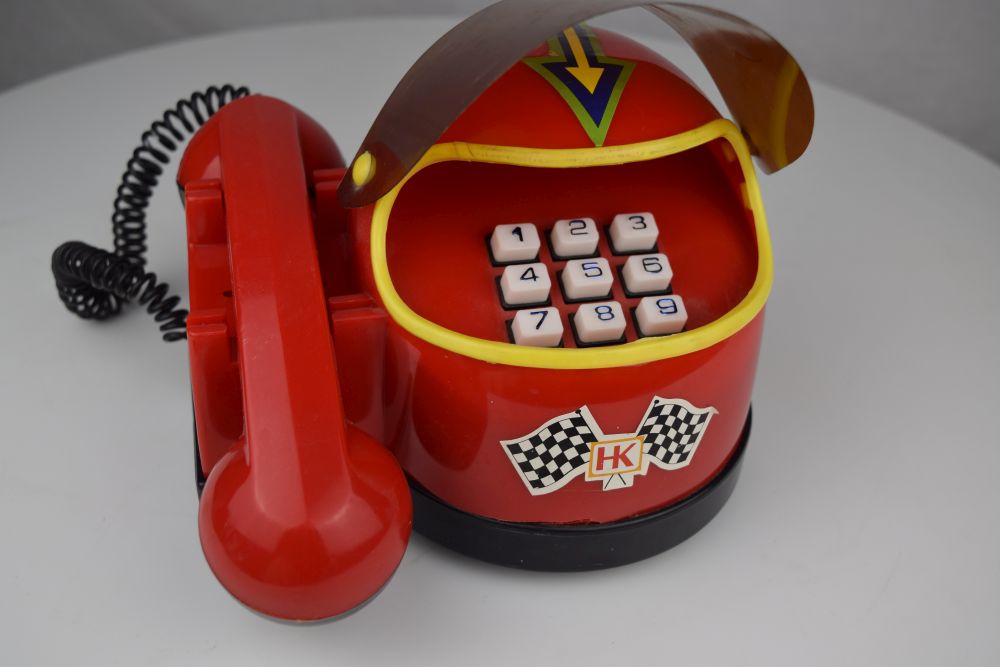Racing Helmet Phone