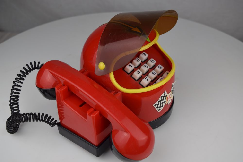 Racing Helmet Phone