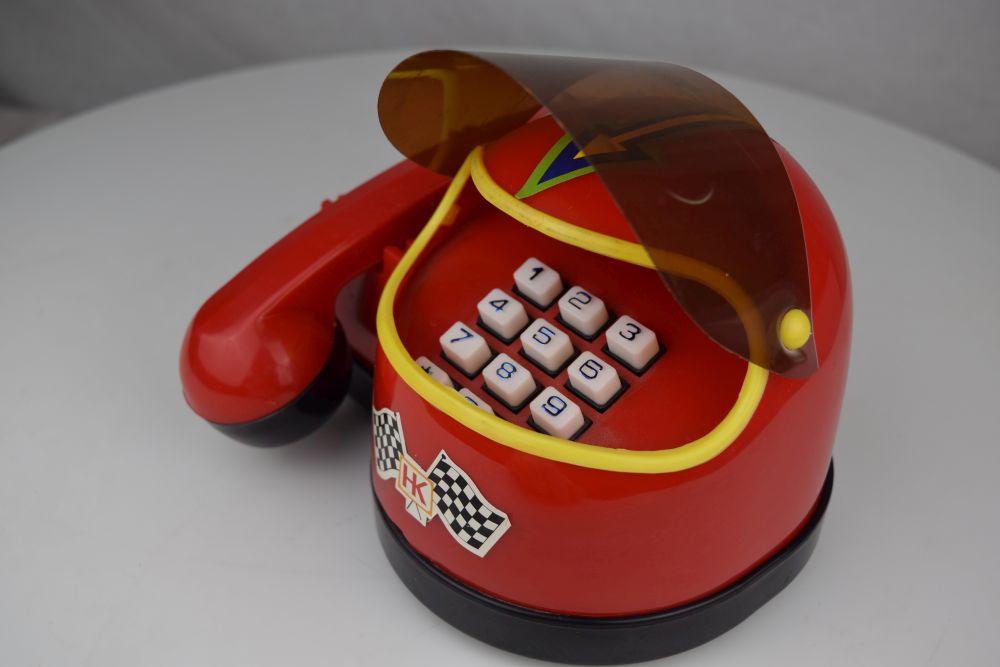 Racing Helmet Phone