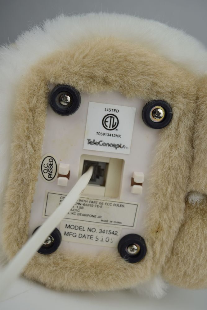 Plush Bear Phone