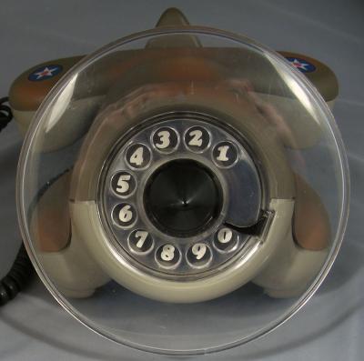 Alexander Graham Plane Camoflagued telephone