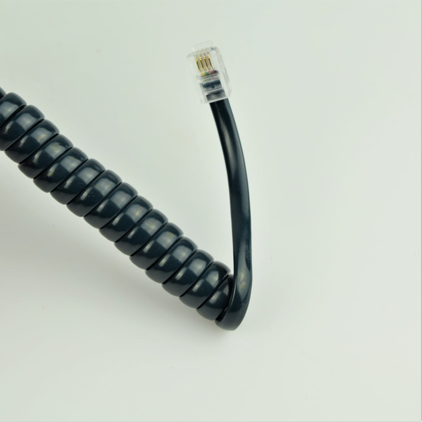 Cord - Handset - Vinyl - Hunter Green - Modular Curly