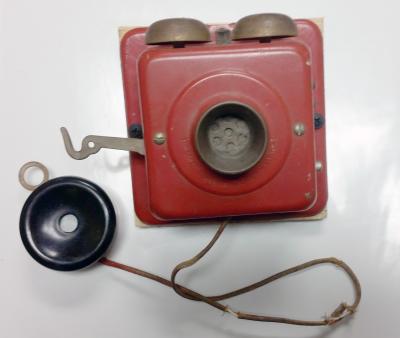 Intercom, Red Metal, As Is