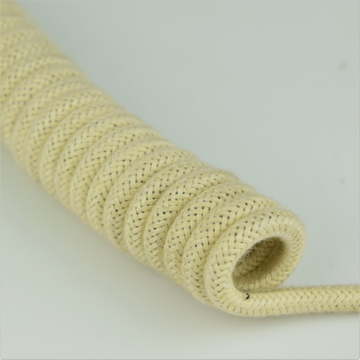 Cloth Covered Coiled Handset Cord