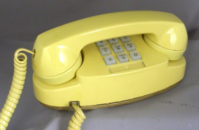 2702 - Yellow Princess Phone