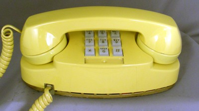 2702 - Yellow Princess Phone