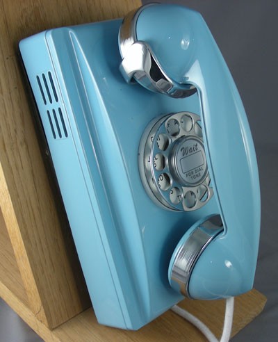 Western Electric 354 - Aqua - Chrome Trim