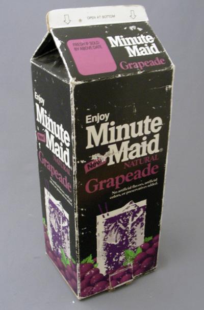 The Minute Maid Grapeade Container Telephone