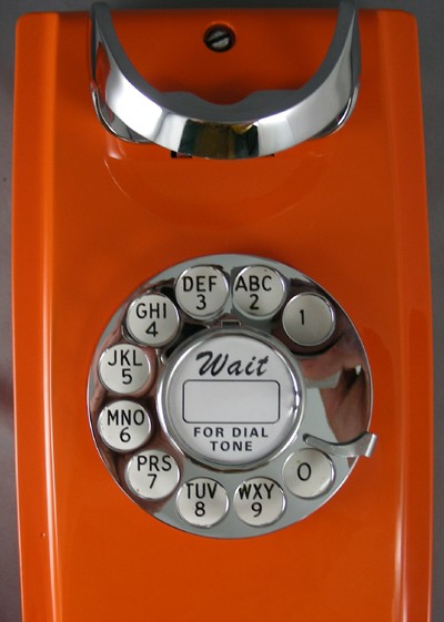 Western Electric 354 - Orange - Chrome Trim
