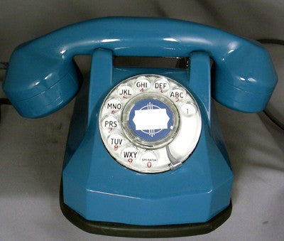 Automatic Electric Type 40 - Royal Blue - Chrome Trim