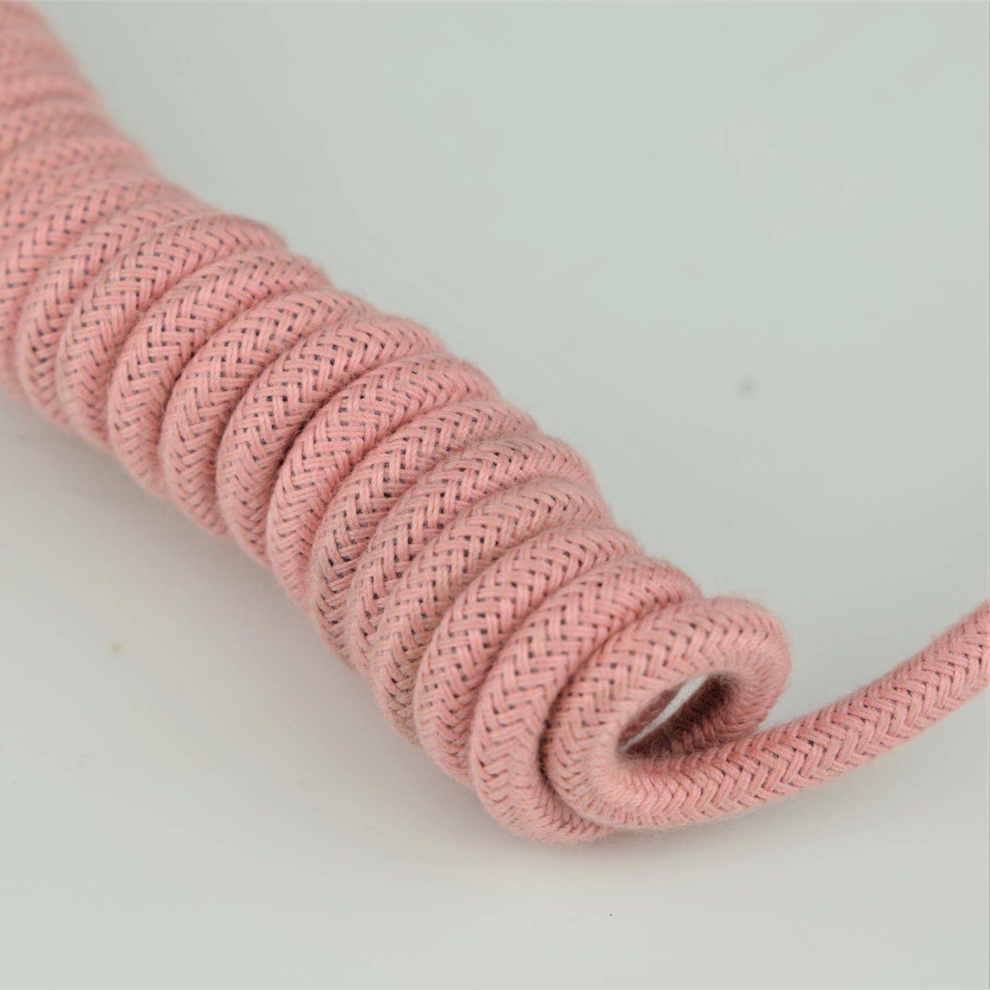 Cloth Covered Coiled Handset Cord