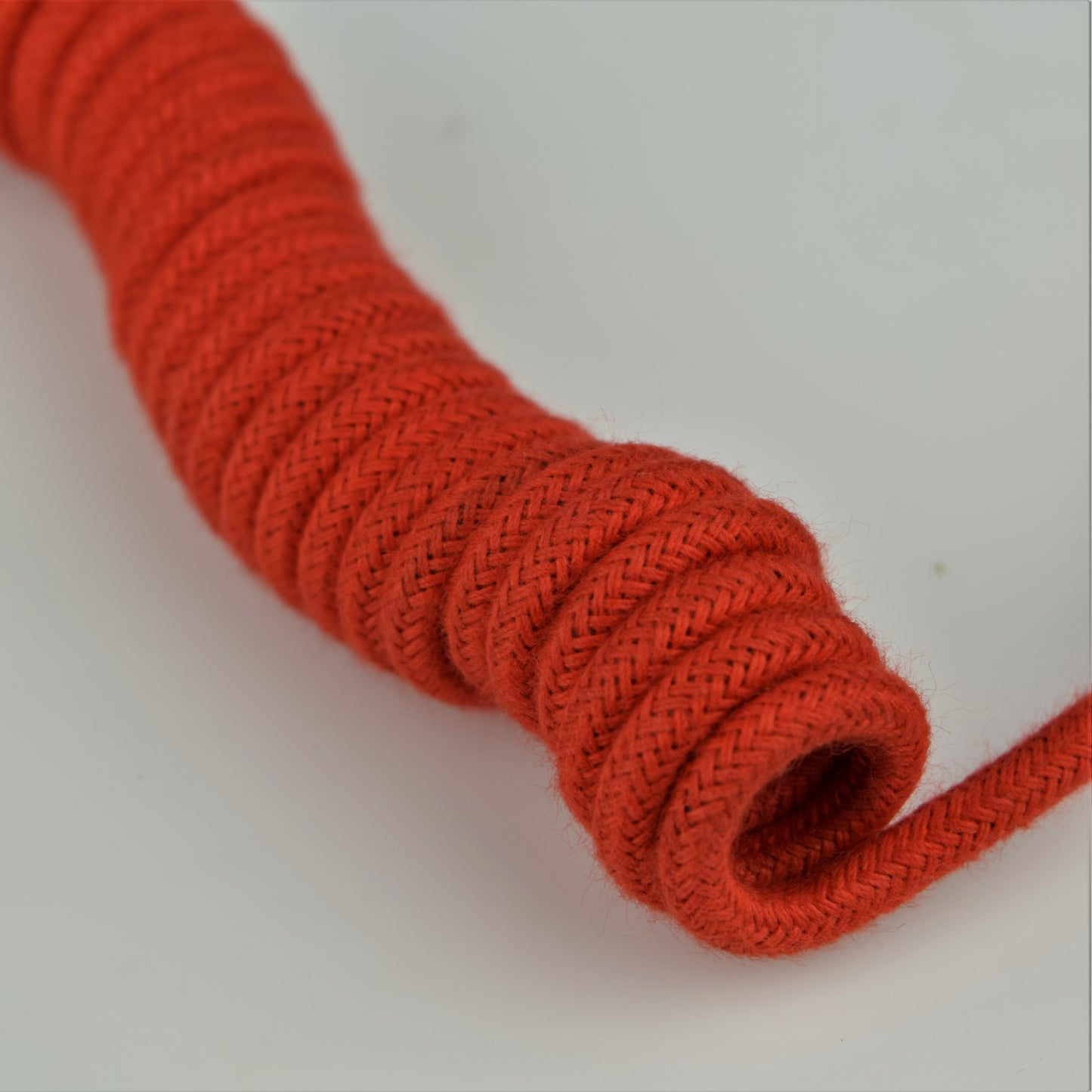 Cloth Covered Coiled Handset Cord