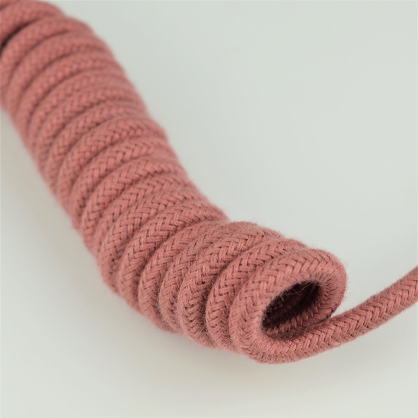 Cloth Covered Coiled Handset Cord