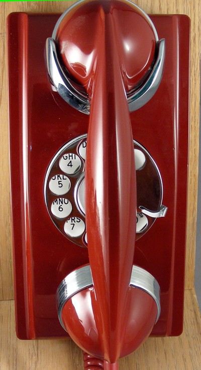 Western Electric 354 - Red - Chrome Trim