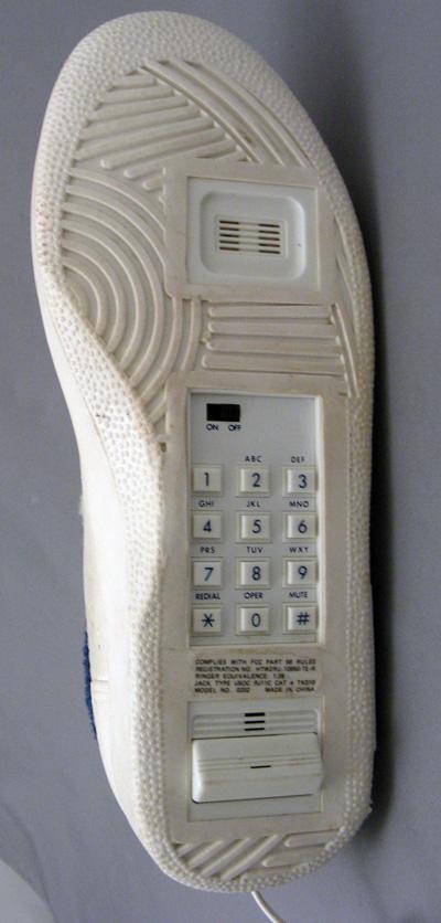 The Sports Illustrated Tennis Shoe Telephone