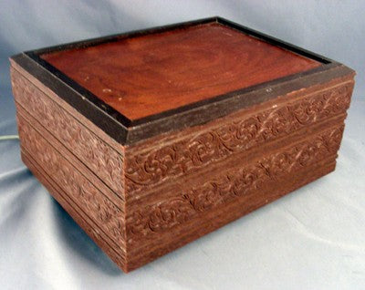 Chest Telephone - Wood - Rotary