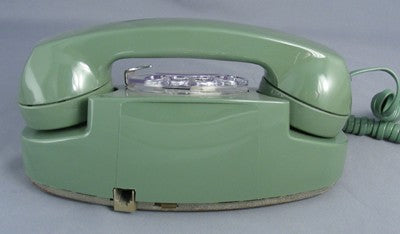 702 - Green Princess Phone