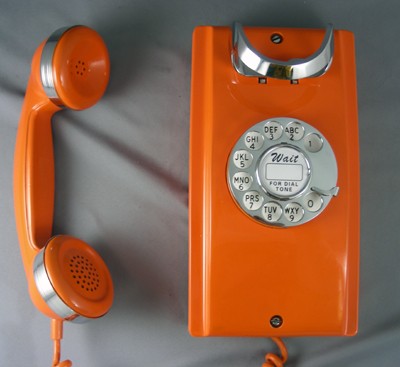 Western Electric 354 - Orange - Chrome Trim