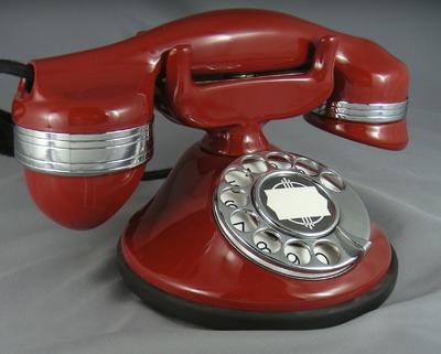 Automatic Electric Type 1a Deskphone - Red